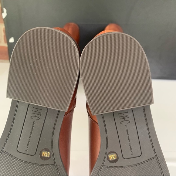 INC International Concepts Women's Frankii Leather Knee High Boots US 5.5 M WC - Picture 7 of 11